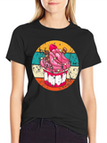 Retro Cupcake T-Shirt - Sweet Treat Design!