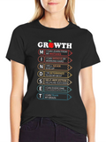 Growth Mindset T-Shirt - Motivational Tee