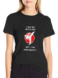 Funny Karate Kick T-Shirt - Reach Six Foot!