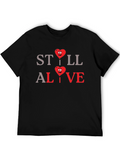 Still Alive Heart Graphic T-Shirt
