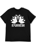 Ayurveda Lotus T-Shirt - Yoga & Wellness