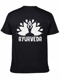 Ayurveda Lotus T-Shirt - Yoga & Wellness