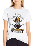 Older & Wiser Skull Cowboy T-Shirt