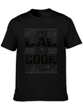 Dad and Cook T-Shirt - Nothing Scares Me!