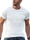 Grateful and Blessed Black T-Shirt