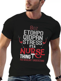 8oz Etohpo Quidprn Stress It S A Nurse Thing You W Classic Cotton Tee – Unisex Comfort For Any Season