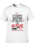 8oz Etohpo Quidprn Stress It S A Nurse Thing You W Classic Cotton Tee – Unisex Comfort For Any Season