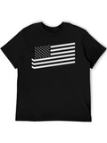American Flag Graphic Tee - Patriotic Style