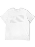 American Flag Graphic Tee - Patriotic Style