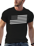 American Flag Graphic Tee - Patriotic Style