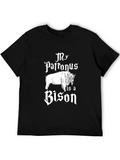 My Patronus is a Bison Graphic T-Shirt