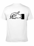 Graphic Tee - Hand Holding Pencil