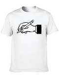 Graphic Tee - Hand Holding Pencil