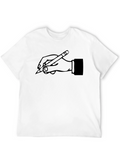 Graphic Tee - Hand Holding Pencil