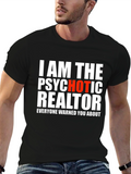 Psychotic Realtor Graphic Tee