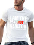 Psychotic Realtor Graphic Tee
