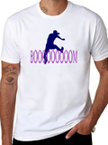 Skateboarder Graphic Tee - BOOOOOOOOOM Design