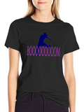 Skateboarder Graphic Tee - BOOOOOOOOOM Design