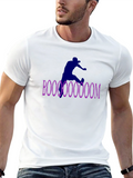 Skateboarder Graphic Tee - BOOOOOOOOOM Design