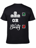 Gamer Choice T-Shirt: Keyboard or Controller