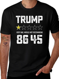 Trump 86 45 One Star Review T-Shirt