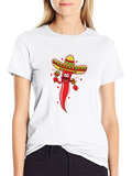 Chili Pepper Sombrero Graphic Tee