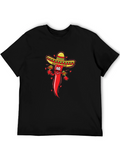 Chili Pepper Sombrero Graphic Tee