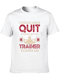 Funny Workout Trainer Scare T-Shirt