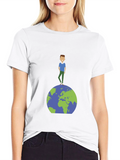 Earth Graphic Tee - Global Citizen Style
