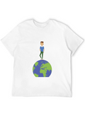 Earth Graphic Tee - Global Citizen Style