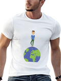 Earth Graphic Tee - Global Citizen Style