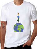 Earth Graphic Tee - Global Citizen Style