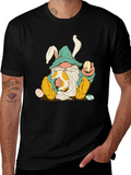 Easter Gnome T-Shirt - Cute Bunny Design