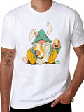 Easter Gnome T-Shirt - Cute Bunny Design