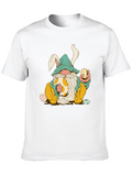 Easter Gnome T-Shirt - Cute Bunny Design