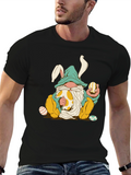 Easter Gnome T-Shirt - Cute Bunny Design