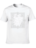 Pokemon Pikachu Maze T-Shirt - Black