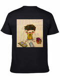 Math Geek Graphic Tee - Black