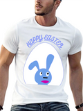 Happy Easter Bunny T-Shirt - Fun Holiday Apparel