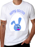 Happy Easter Bunny T-Shirt - Fun Holiday Apparel