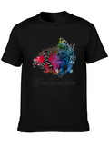 Stiff Person Syndrome Awareness Butterfly T-Shirt
