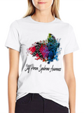 Stiff Person Syndrome Awareness Butterfly T-Shirt