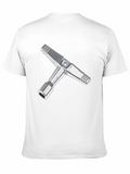 Black T-Shirt with Tool Graphic