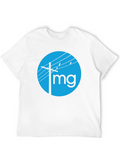 Modern T-Shirt with Electric Pole Design
