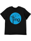 Modern T-Shirt with Electric Pole Design
