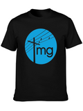 Modern T-Shirt with Electric Pole Design