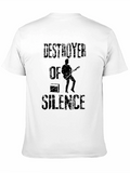 Destroyer of Silence Graphic Tee - Black