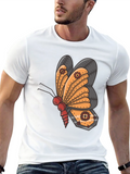 Steampunk Butterfly Graphic T-Shirt