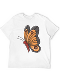 Steampunk Butterfly Graphic T-Shirt