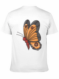 Steampunk Butterfly Graphic T-Shirt